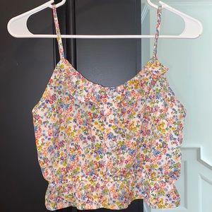 Floral Crop Top